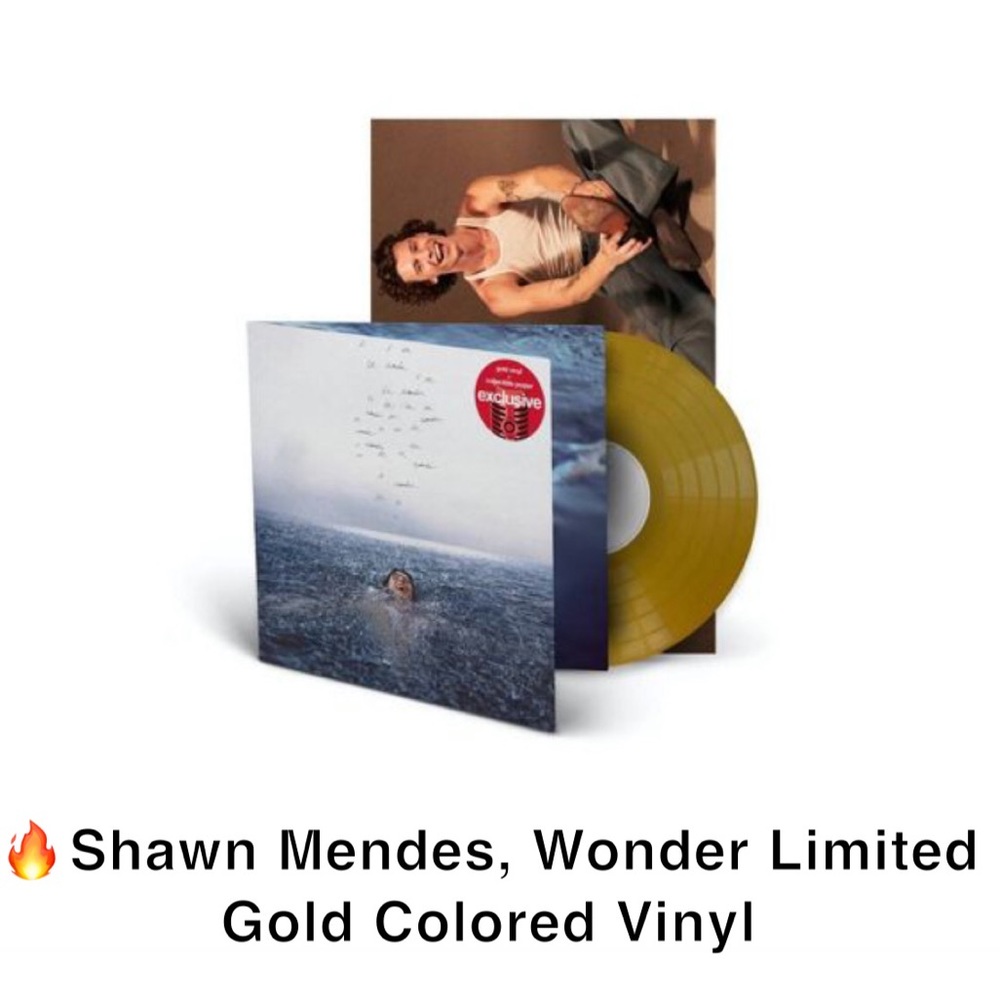 Shawn Mendes: Wonder [Limited Gold Colored Vinyl]